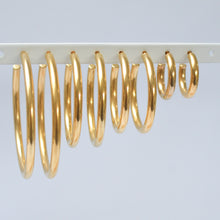 Load image into Gallery viewer, Large Classic Gold Hoops
